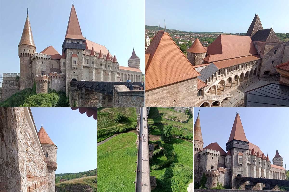 Bilder von HEUTE | Burg / Festung Corvin in Hunedoara